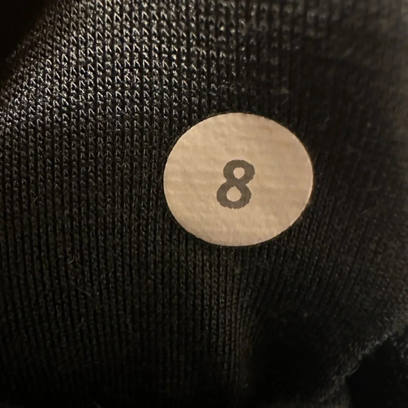 Lululemon High Times Pant Cropped Cherry Cheetah Dark Slate Black Size 8 - Picture 5 of 5